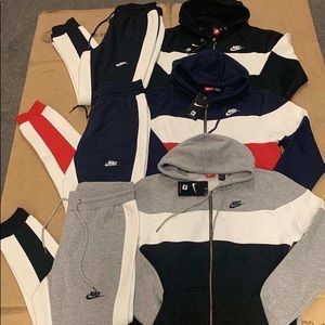 Nike / just do it joggers and hoodie